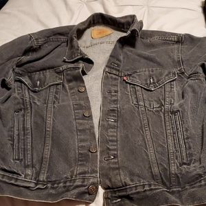 Black Levi Strauss Jacket